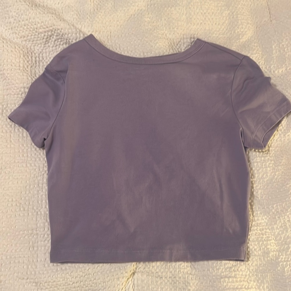 purple tee